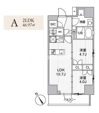 2LDK
