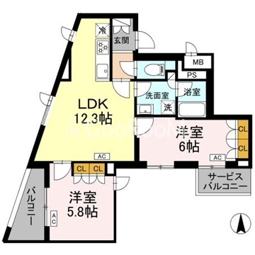 2LDK