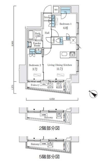 2LDK