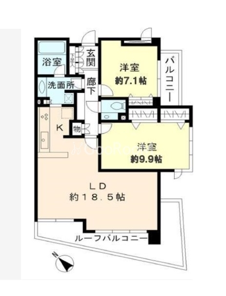 2LDK