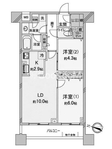 2LDK