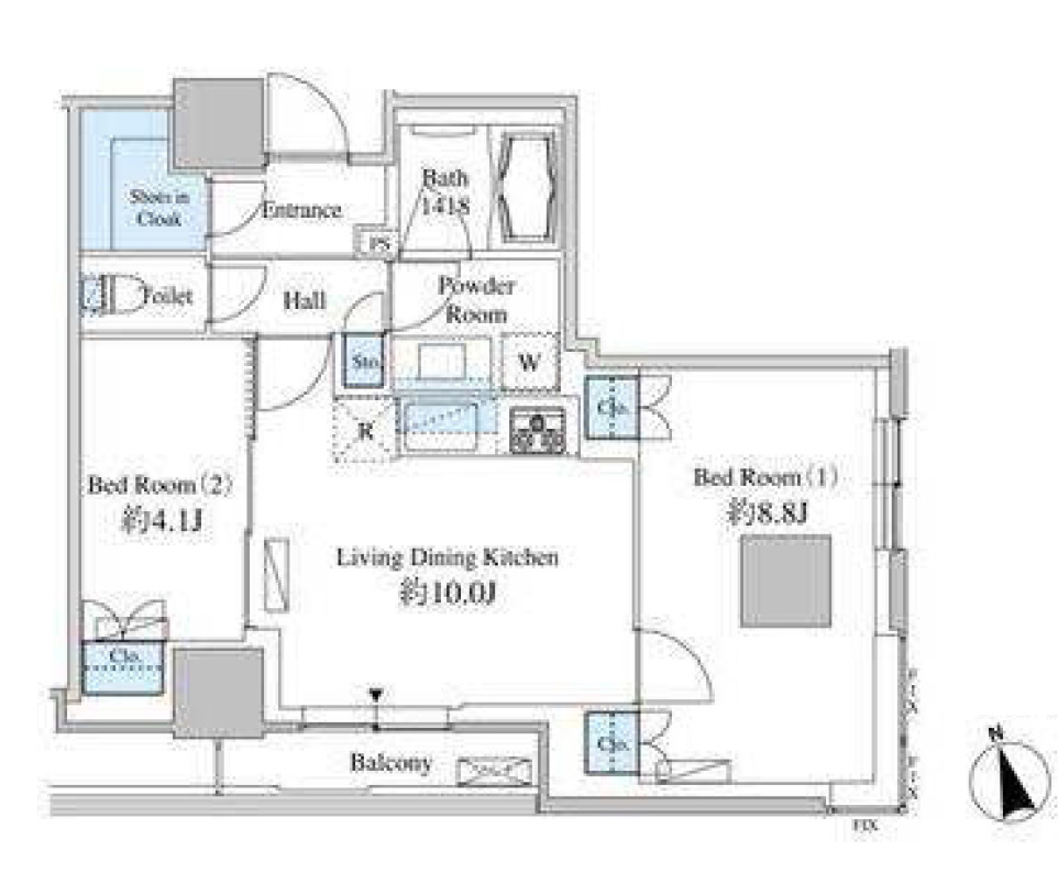 2LDK