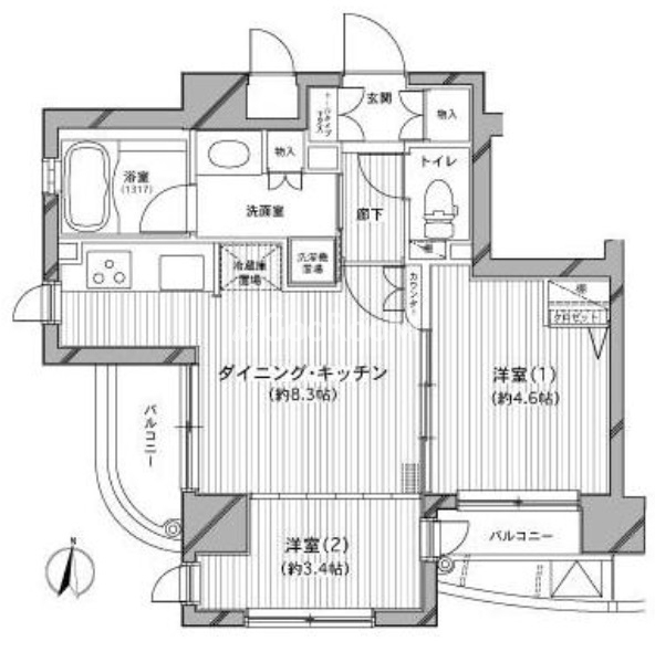 2LDK