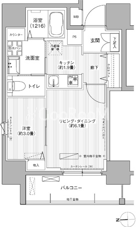 1LDK