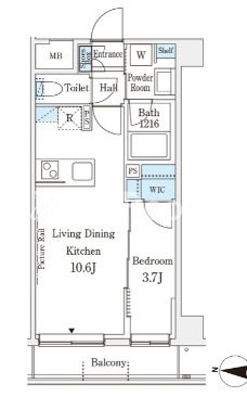 1LDK