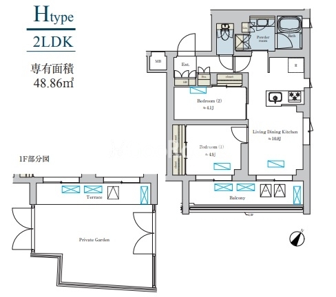 2LDK