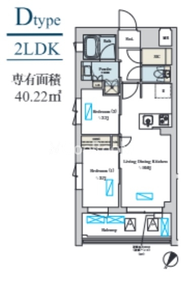 2LDK