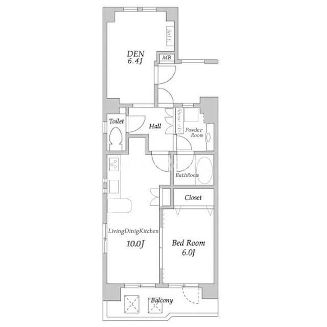 1LDK