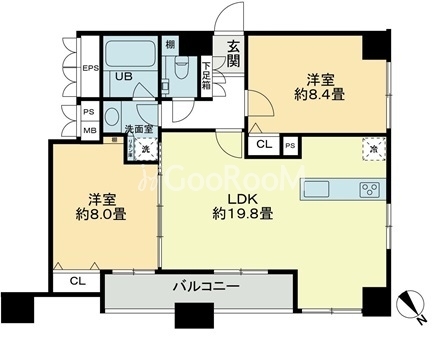 2LDK