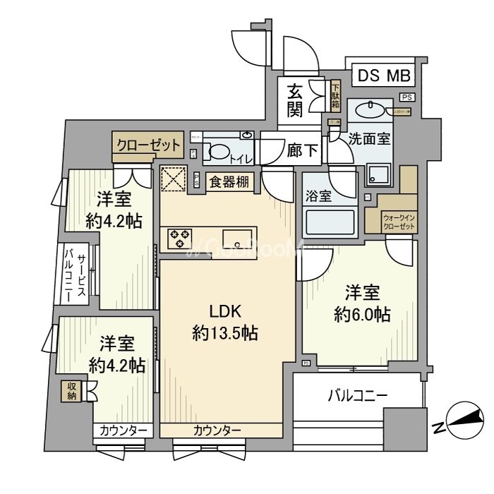 3LDK