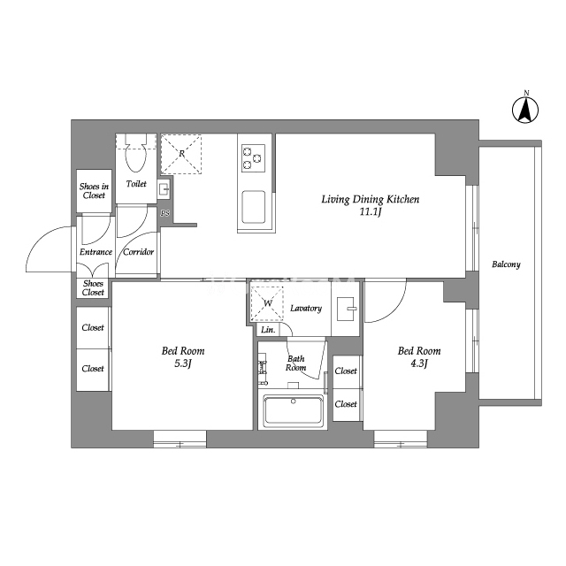 2LDK