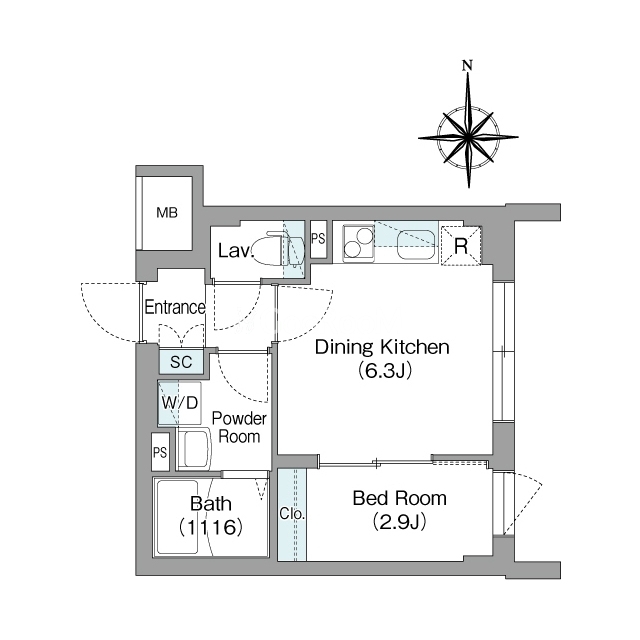 1DK