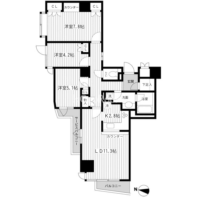 3LDK