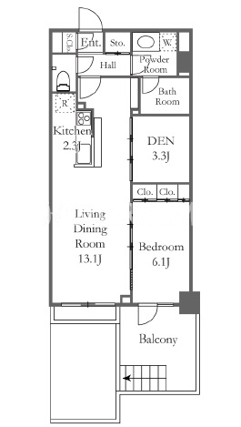 1SLDK