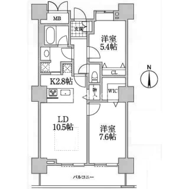 2LDK