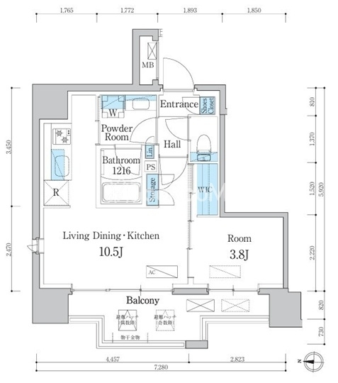1LDK