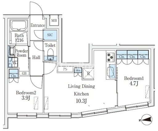 2LDK