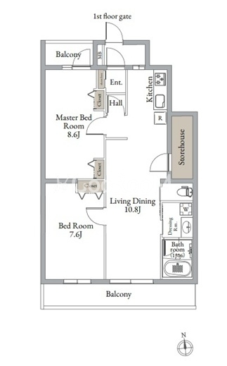 2LDK