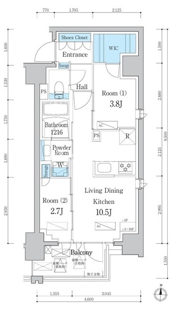 2LDK