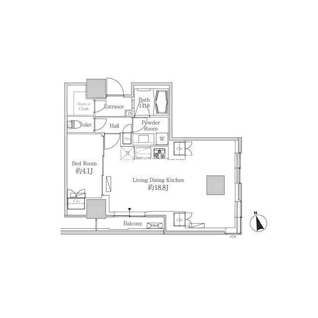 1LDK