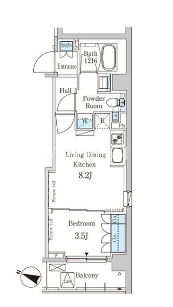 1LDK