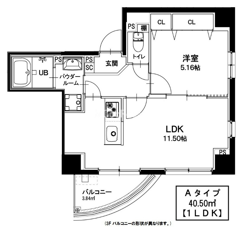 1LDK