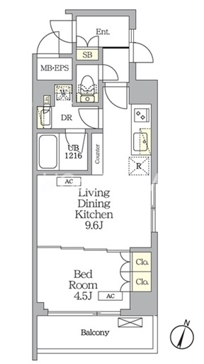 1LDK