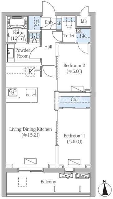2LDK
