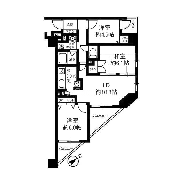 3LDK