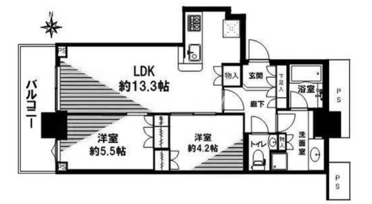 2LDK