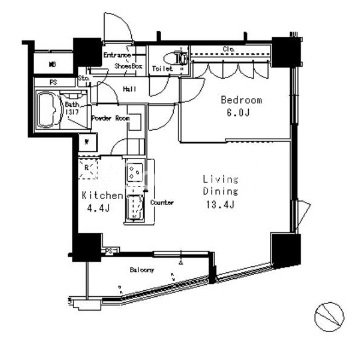 1LDK