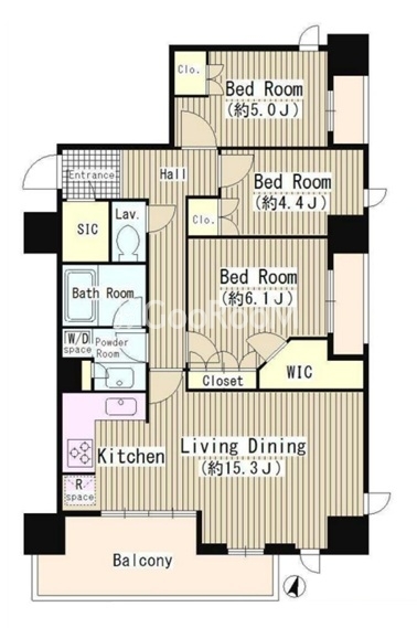 3LDK