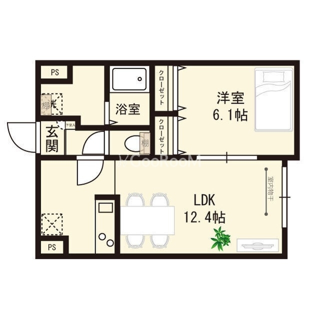 1LDK