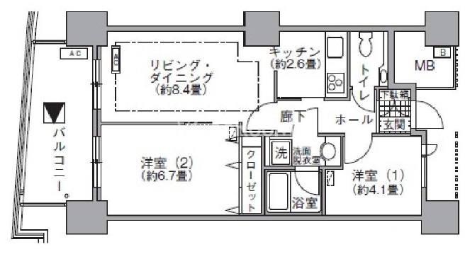 2LDK