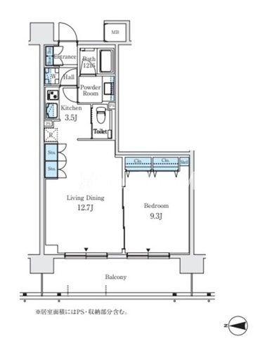 1LDK