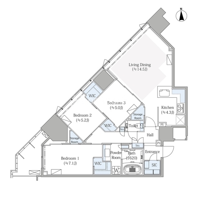 3LDK
