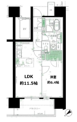 1LDK