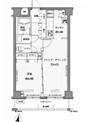 1LDK