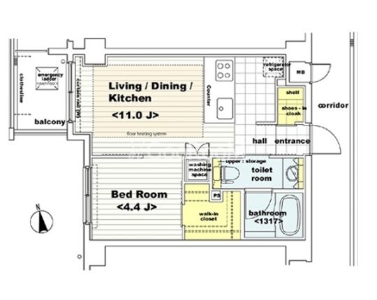 1LDK