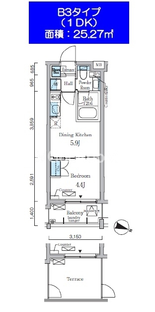 1DK