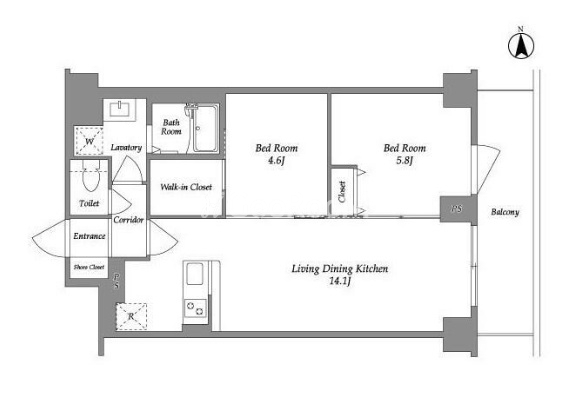 2LDK