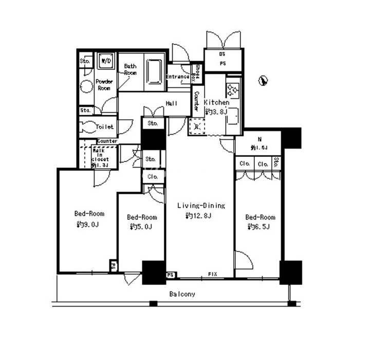 3SLDK