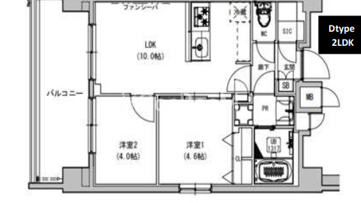 2LDK