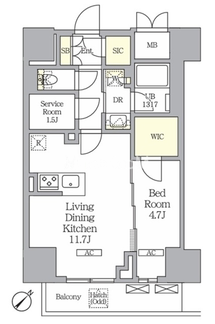 1SLDK