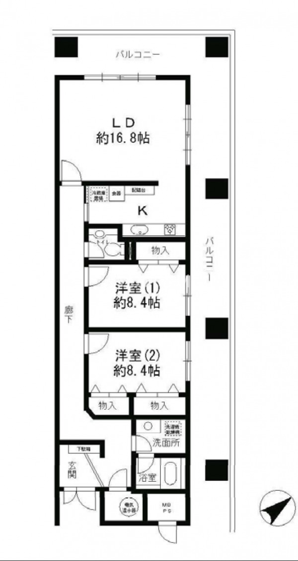 2LDK