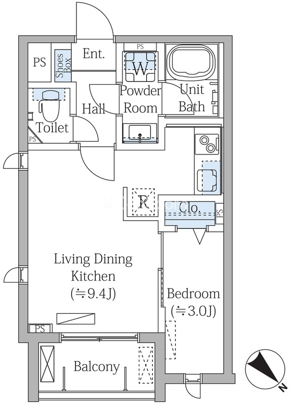 1LDK