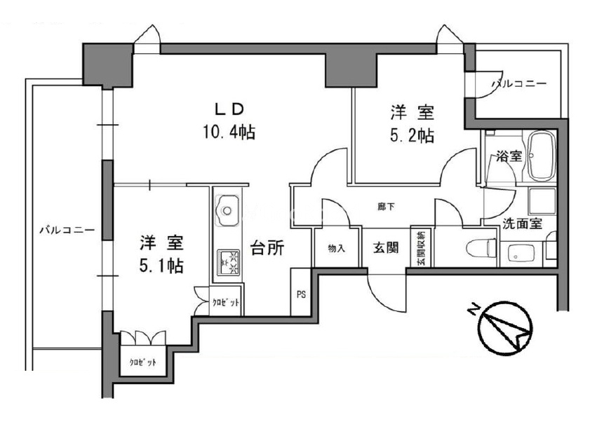 2LDK