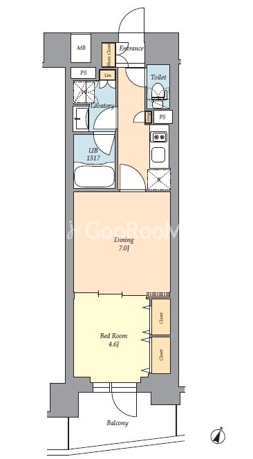 1LDK