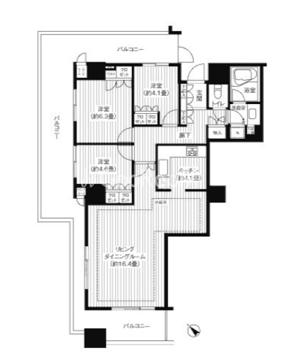 3LDK