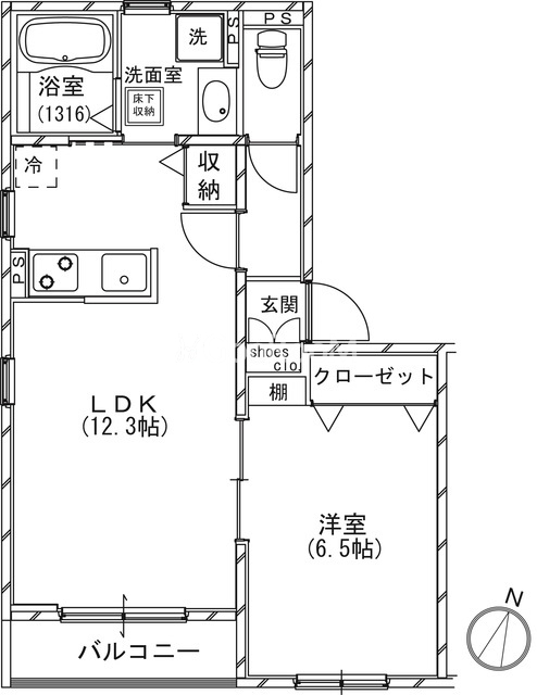 1LDK